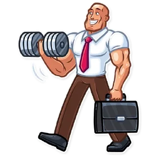 Стикер @BodybuildBot - 7