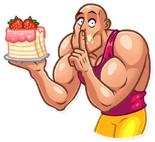 Стикер @BodybuildBot - 2