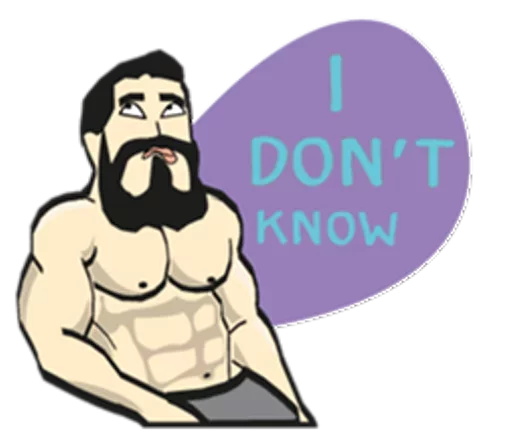 Стикер Bodybuilder_ppcvulkanu - 1