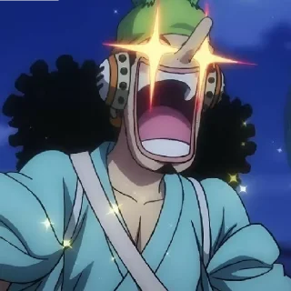 Стикер Бог усопп сама - 7