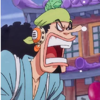 Стикер Бог усопп сама - 8