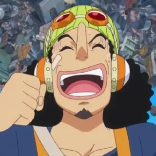 Стикер Бог усопп сама - 4