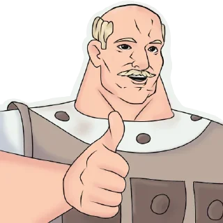 Sticker Ссылка на Три Богатыря: @TGK_B - 6