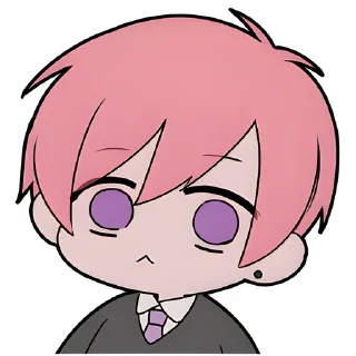 Стикер Больная парочка @Nyasticks - 4