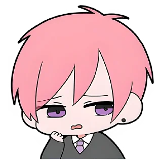 Стикер Больная парочка @Nyasticks - 9