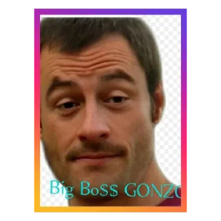 Sticker Большой босс - 5