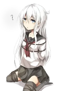 Стикер Anime Girls Pack #7 ( @WildMoneyPro ) - 7