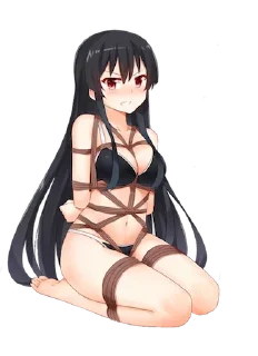 Стикер Anime Girls Pack #7 ( @WildMoneyPro ) - 5