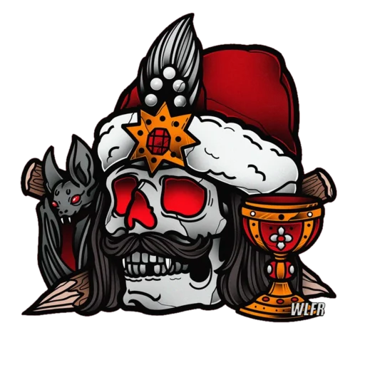 Sticker BonesWLFR - 1