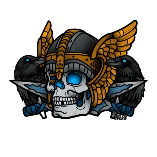 Sticker BonesWLFR - 1