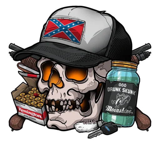 Стикер BonesWLFR - 1