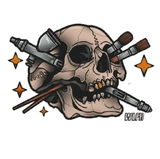 Sticker ☠️ @WlfrMarketBot - 8