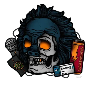 Sticker ☠️ @WlfrMarketBot - 4