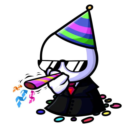 Стикер Бобик: ремейк @TomTheRaccoon - 11