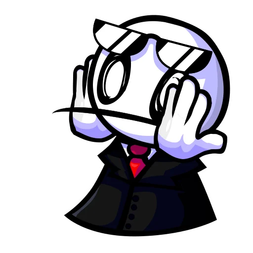 Стикер Бобик: ремейк @TomTheRaccoon - 6