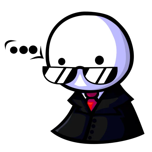 Стикер Бобик: ремейк @TomTheRaccoon - 4