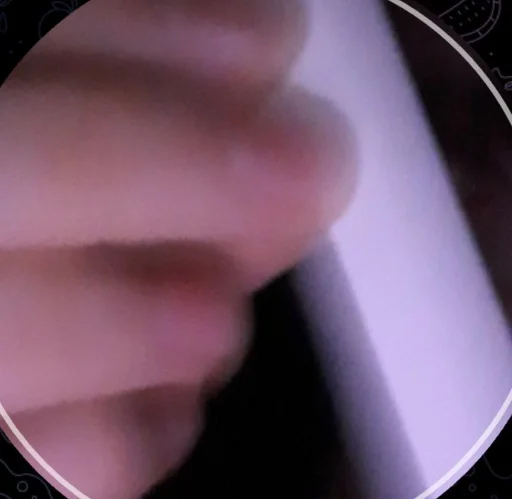 ручное стекло Человек комнатный