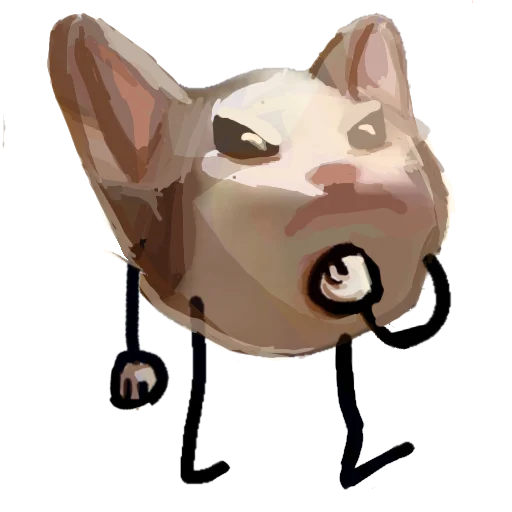 cartoon animal figure pig