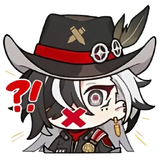 Стикер Boothill @stickersMH - 2