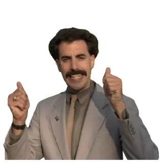 Борат - человеческое лицо