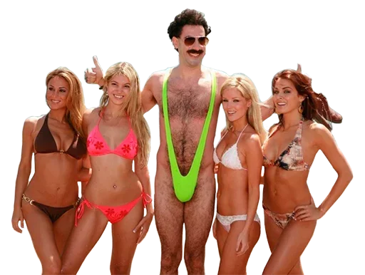 Borat @stickersb2b - 