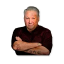 Sticker Boris Yeltsin - 11
