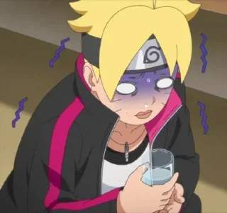 Sticker Боруто эдит карма - 6