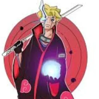 Sticker Боруто эдит карма - 11