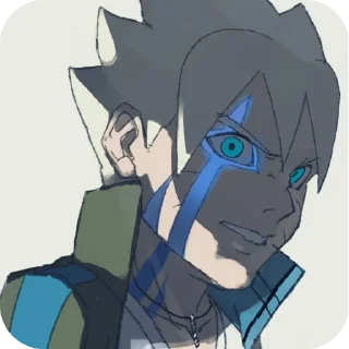 Sticker Боруто эдит карма - 4