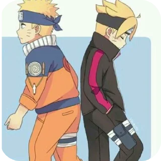 Sticker Боруто эдит карма - 7