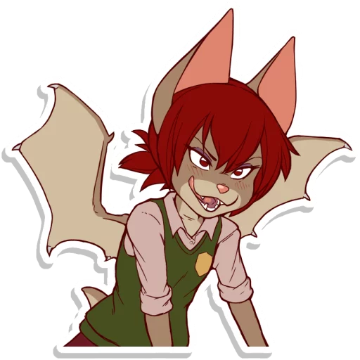Sticker BossytheBat - 1