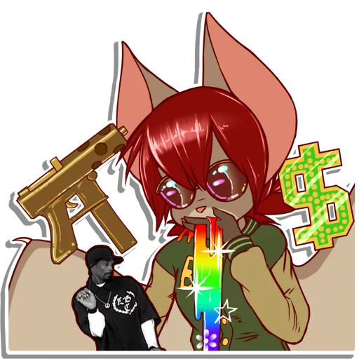 Стикер BossytheBat - 1