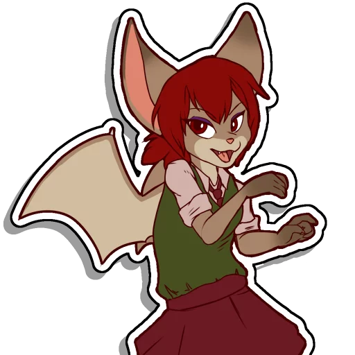Sticker BossytheBat - 1