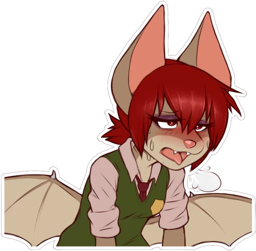 Sticker BossytheBat - 1