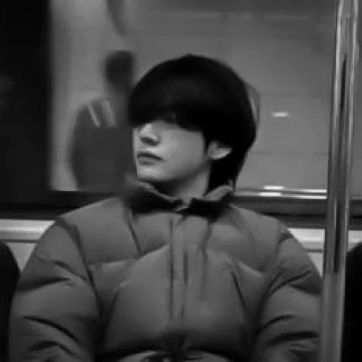 black and white person human face