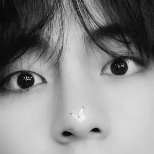 черно-белый ресница Человек