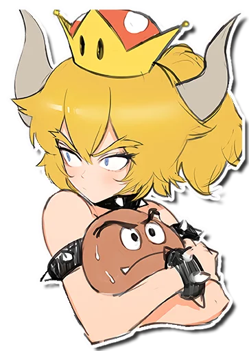 Sticker Bowsette - 10