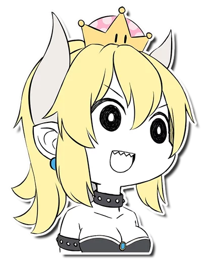 Sticker Bowsette - 9