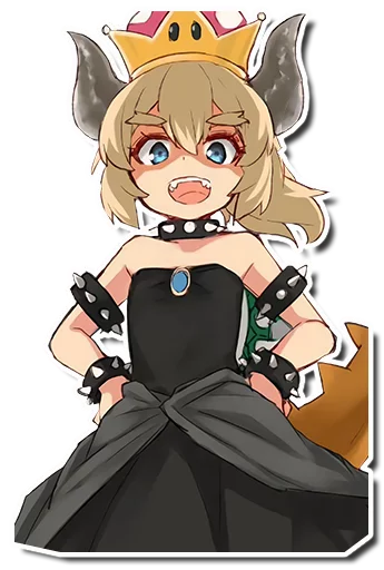 Sticker Bowsette - 8