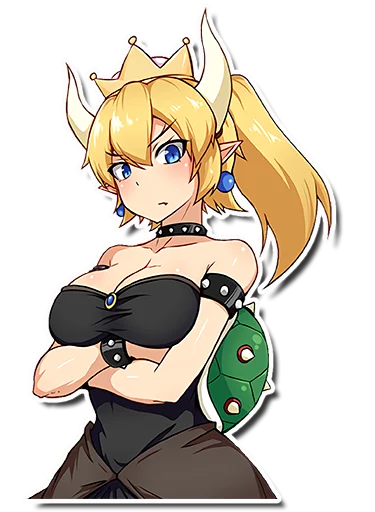 Sticker Bowsette - 2