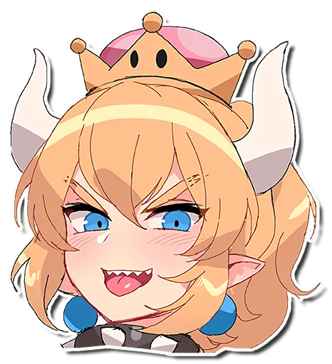 Sticker Bowsette - 0