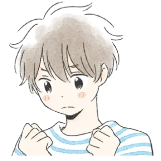 Sticker Boy emotions - 10