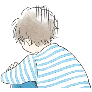 Sticker Boy emotions - 2