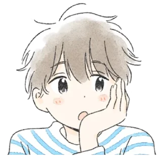 Sticker Boy emotions - 9