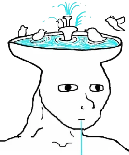 Стикер Brainlet - 8