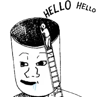 Стикер Brainlet - 6