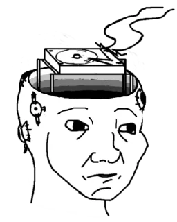 Стикер Brainlet - 2