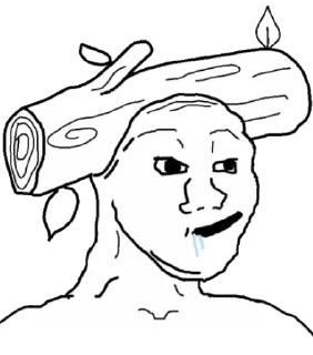 Стикер Brainlet - 10