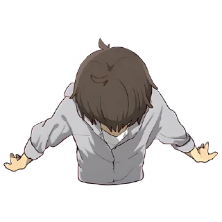 Sticker Братец-кун @nyasticks - 9