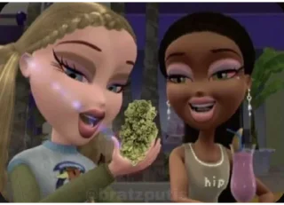 Sticker 💋bratz💋(от pizzahubbb) - 11